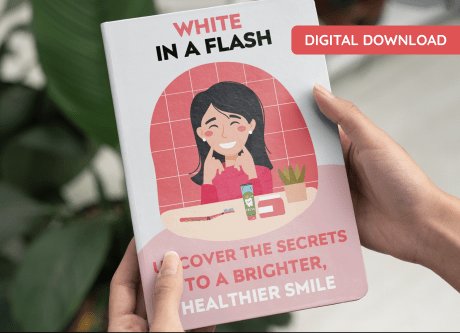 White in a Flash teeth whitening bonus ebook cover